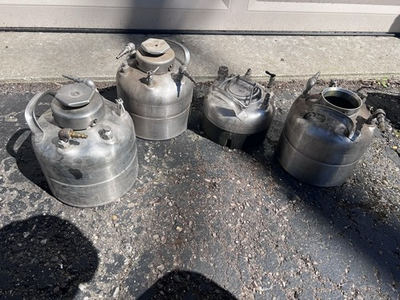 #ad MILLIPORE Type Liter Dispensing Pressure Vessel Stainless Lot Amicon Liquid Milk $249.99