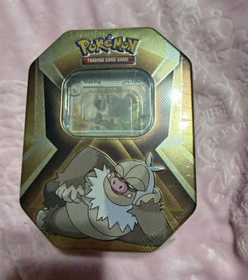 Pokémon TCG Slaking Sealed Metal Collector Tin Box New/Factory Sealed