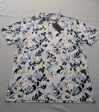 New Mens Bad Birdie Golf Performance Polo Shirt Size XL Savannah Swing