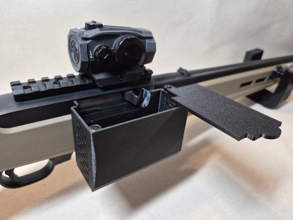 Shell Cattcher Brass Catcher for Ruger 10 22, Fits OEM and Magpul, Fits All Optic ...