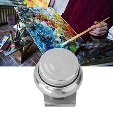 Stainless Steel Oil Painting Cup Double/Single Dipper Palette Container Cup