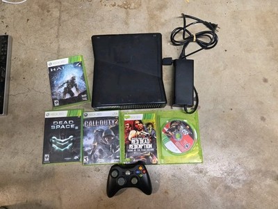 Microsoft XBox 360  S Console 250gb complete bundle Model 1439 tested works