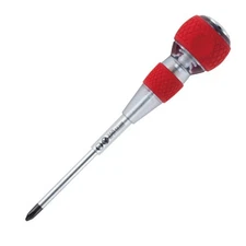 250P2100 - BALL GRIP Non-Conductive Tang-Thru Screwdriver No.250 plus2x100 1EA