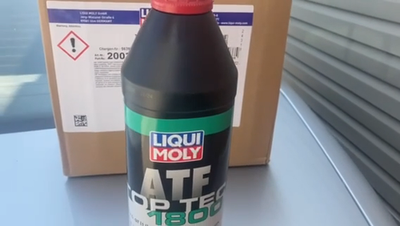 ATFオイル約8リットル ☆ 8 Liters ZF Automatic Transmission Fluid LIQUI MOLY ATF Top Tec