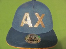 Gorra/gorra ajustable con logotipo ajustable Armani Exchange AX 1991 de gran tamaño