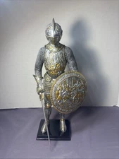 Medieval Times Crusades KNIGHT N PARADE ARMOR ~ ARMOUR STATUE W/SWORD & SHIELD