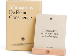 Intelligent Change French Mindful Affirmation Cards, Daily Words of Encouragemen