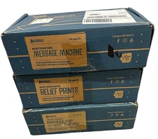 Kiwi Co Lot Of 3 Brand New Doodle Boxes Opened Unused Ages 9+ Read