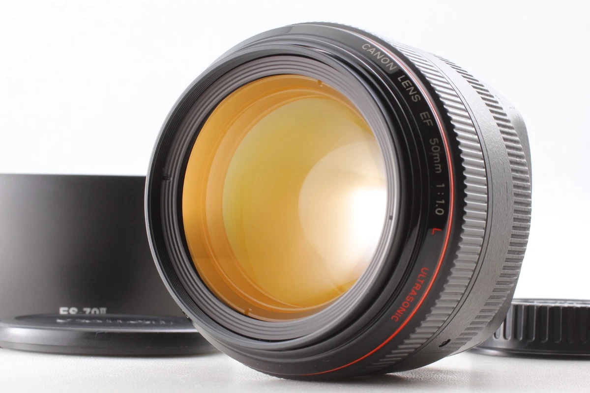 Canon EF Camera Lenses 50mm Focal f/1 Maximum Aperture for sale - eBay