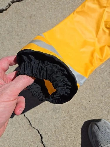 Heavy Weight Hi-Vis Reflective Slicker Jacket (Yellow) Made In USA, NWOT 🔥  image 17