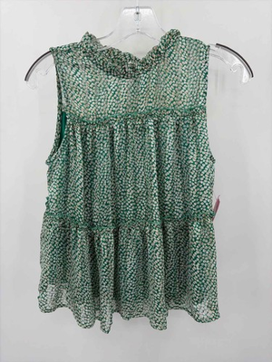 #ad #ad Pre Owned Monteau Green Size Small Tank Top $31.99