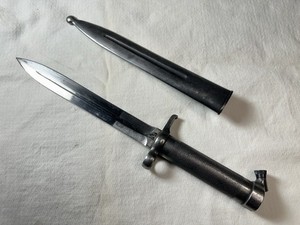 Original 1896 Swedish Mauser Bayonet with Scabbard