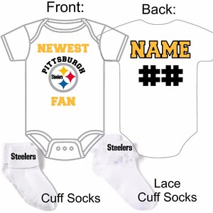 personalized baby steelers jersey