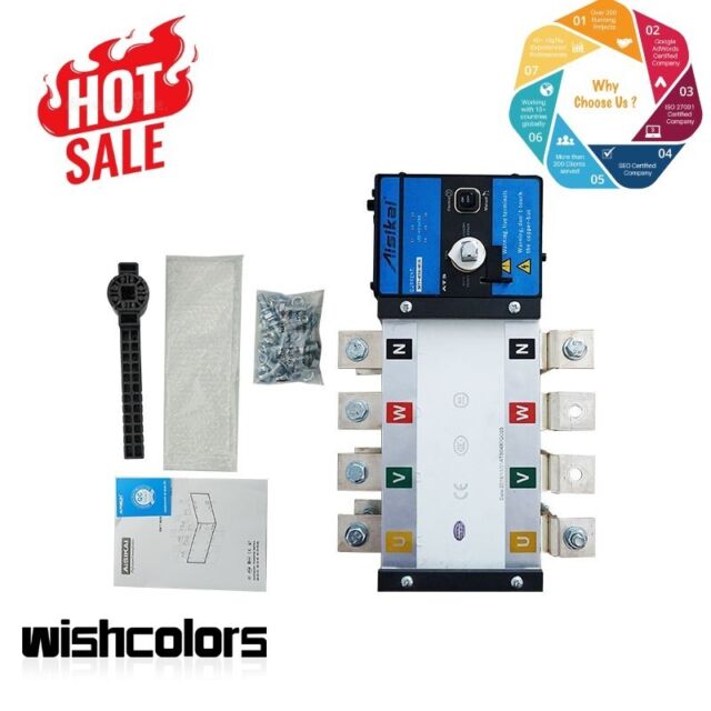 AC220V 4poles ATS Change Over Switch Automatic Transfer Switch in Generator Set AC220V 4poles ATS Change Over Switch Automatic Transfer Switch in Generator Set