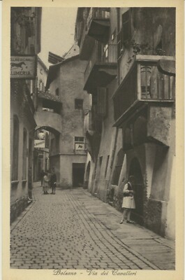 BOLZANO VIA DEI CAVALLARI POSTCARD