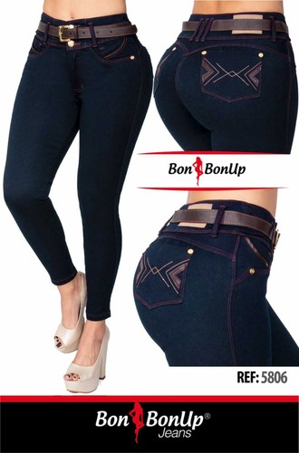Bon Bon Up Jeans Levanta cola jeans colombianos butt lifter levanta pompis  5806 | eBay