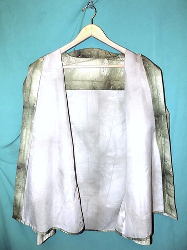 Exc! VINTAGE 70s DISCO SHIRT, A.C.W.A. FOREST GRAPHICS, DAGGER COLLAR, Sz XL - Picture 5 of 10