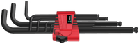 Wera 950/9 Hex-Plus 6 WinkelschlüSselsatz, Metrisch, Blacklaser, 9-Teilig
