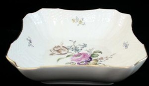 Royal Copenhagen Frijsenborg Piece 1522 Square Vegetable Bowl 910 Good Condition Ebay