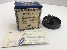 Vintage Bernat Automatic Rug Cutter with Instructions Great Britain