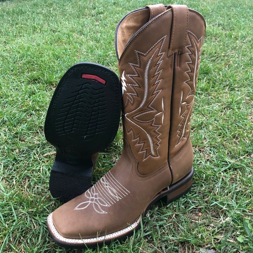 Men's Cowboy Western Rodeo Boots Bota 