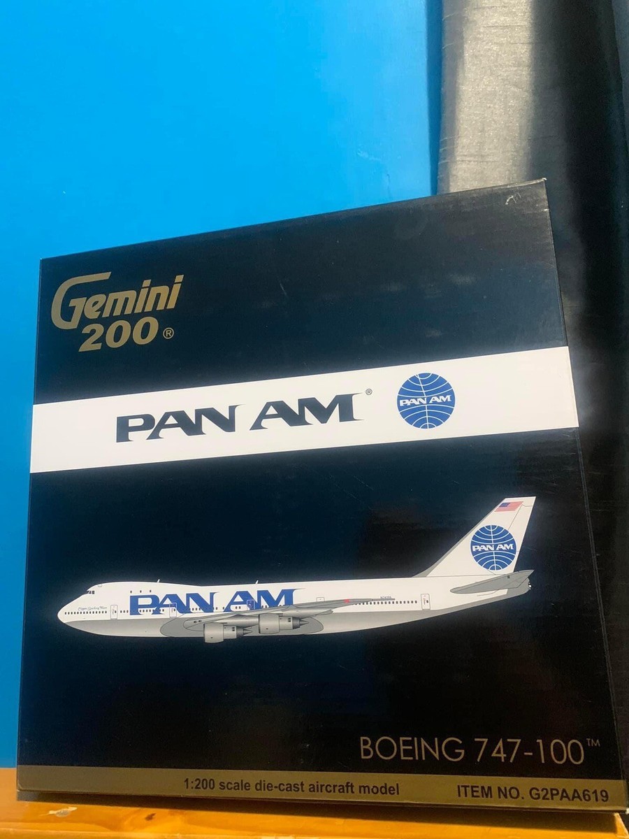 Gemini Jets 200 Boeing 747-100 PAN AM, 1:200 | eBay Gemini Jets 200 Boeing 747-100 PAN AM, 1:200 | eBay