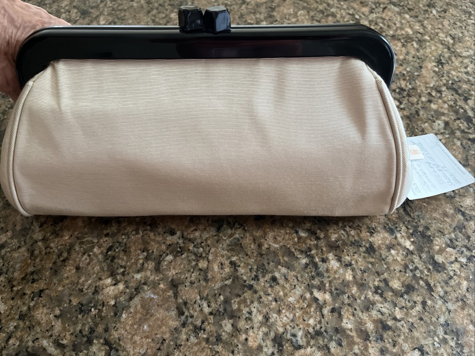 Brand New Kaliko Ladies Cream Clutch Bag eBay