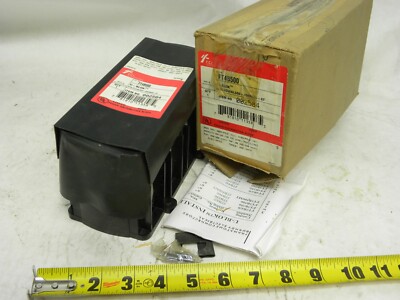 NEW BURNDY #FT4B500 U-Blok Block, Power Distribution, 600V, 4-Wire BROKEN SHIELD