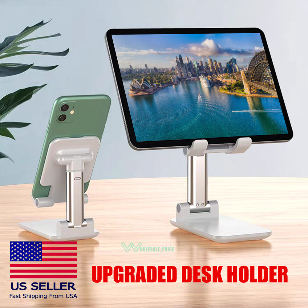 Soporte ajustable para teléfono celular Soporte de escritorio plegable para 4-8