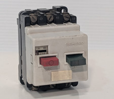 Siemens 3VE1000-2J Manual Motor Starter Contactor 300VAC, 3PH, 3 Pole