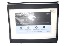 Sheex Active Comfort Performance Cooling 4 Piece Sheet Set Bright White Queen