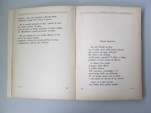 Libretto libro IL PERENNE DOMANI - LIRICHE anno 1929 - Picture 3 of 6