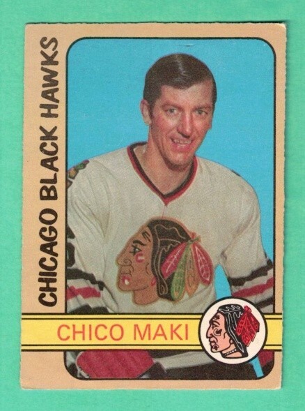 1) CHICO MAKI 1972-73 O-PEE-CHEE # 198 HAWKS VG CARD (G2044) | eBay