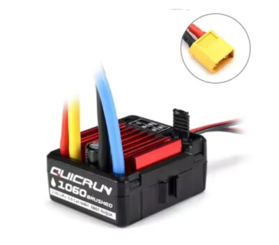 HobbyWing QuicRun 1060 60A Brushed ESC 1/10 RC Car Tamiya Kyosho