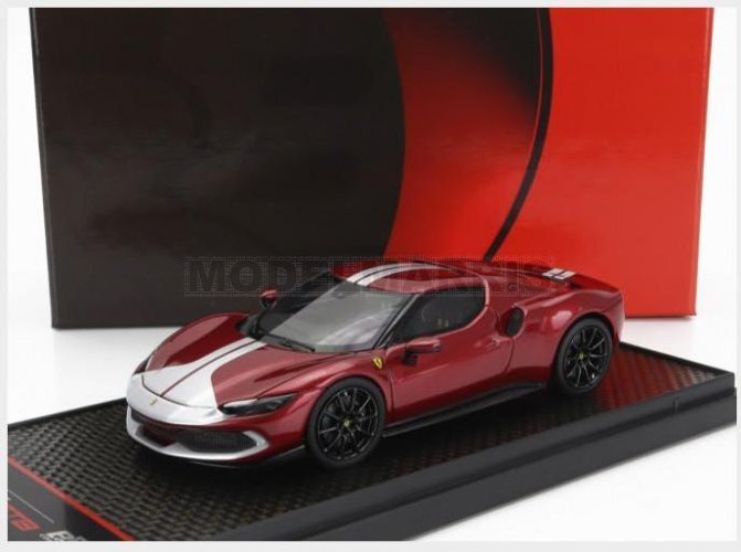 BBR-MODELS BBRC265B FERRARI - 296 GTB ASSETTO FIORANO 2022 - ROSSO FIORANO - RED