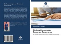 Die Auswirkungen Der Corporate Governance | Buch | 9786200988904