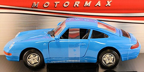Porsche 911 Tipo: 993 Coupé 1993-98 Azul 1:24 - Imagen 4 de 4