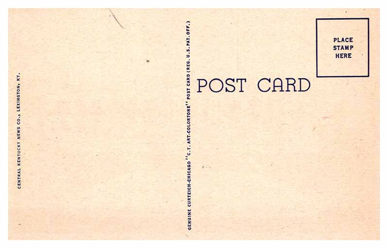 Postcard FARM SCENE Lexington Kentucky KY 10/11 AQ7841 eBay