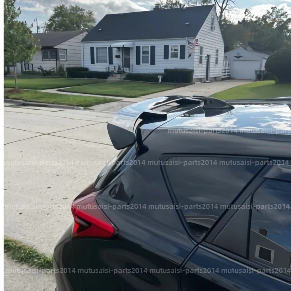 For 2016 Scion iM Gloss Black GT-Style Rear Roof Spoiler Wing Top Lip Universal Foto 2 de 4