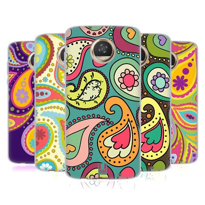 HEAD CASE DESIGNS PAISLEY PATTERNS SOFT GEL CASE FOR MOTOROLA PHONES