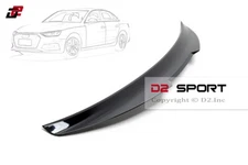 Gloss Black #LY9B PSM Rear Trunk Spoiler Wing fits 2017-2024 Audi A4 S4 B9 Sedan