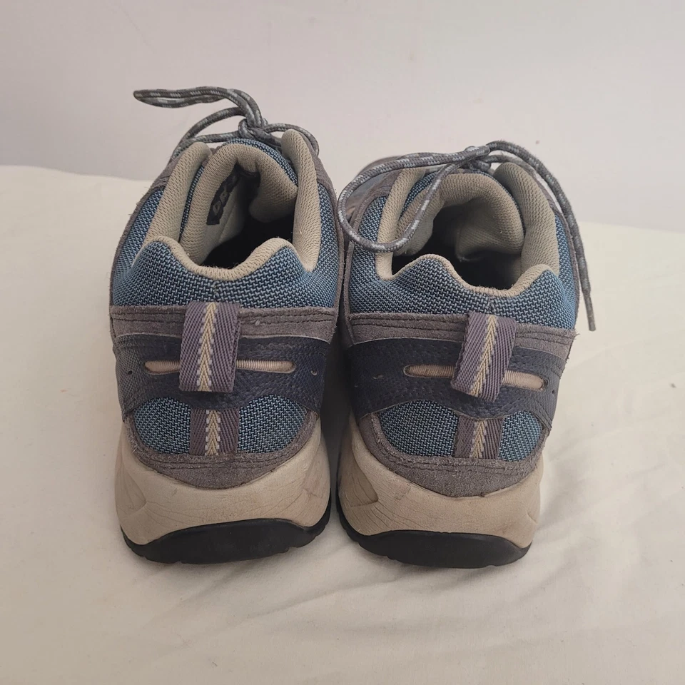 LL Bean 女式远足鞋 11 Tek 2.5 棕色蓝色磨砂防水 — 第 4/4 张图片