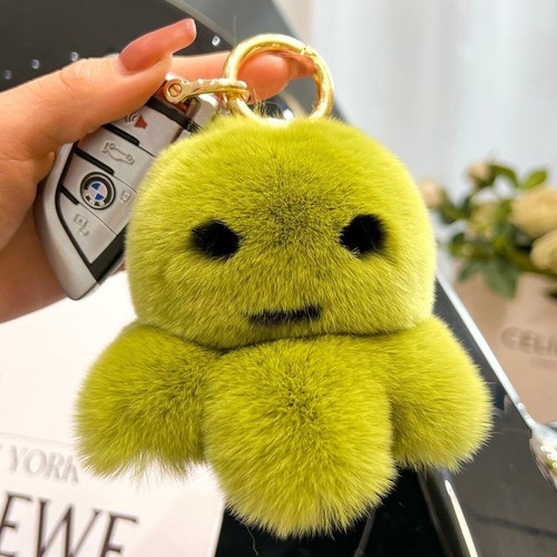 octopus plush keyring