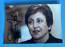 Shirin Ebadi  (Nobel Peace Prize 2003) Hand Autographed Signed Photograph