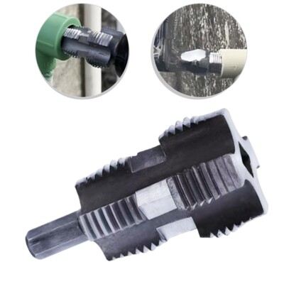Quick Connect Dual Headed Water Pipe Inner Hole Drill Made Easy to Use