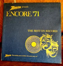 5 LP Vinyl Zenith Encore '71 Box Set VTG The Best on Record
