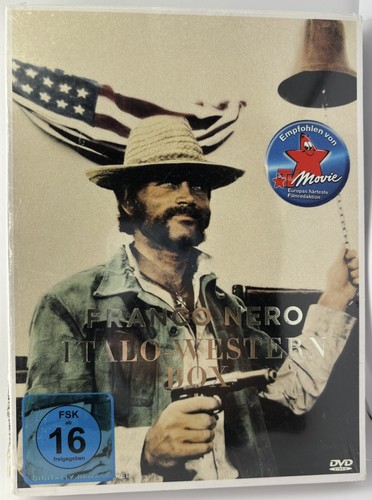 Franco Nero Italo-Western Box 3-Disc BOX SET DVD Spaghetti Western OOP RARE NEW