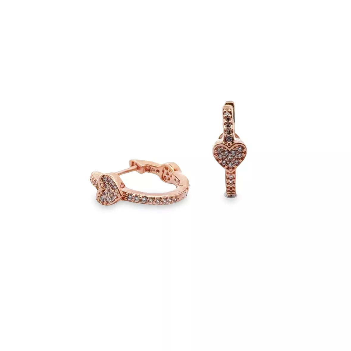 Pandora alluring hearts hoop on sale earrings