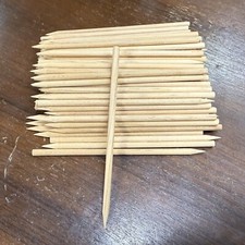 100 NOS Reed/Pump Organ Pitmans Dowels/Sticks , 5/32" Diameter, Maple, PPC 427