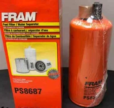 New Fuel Water Separator Filter FRAM PS8687 For PETERBILT FREIGHTLINER KENWORTH